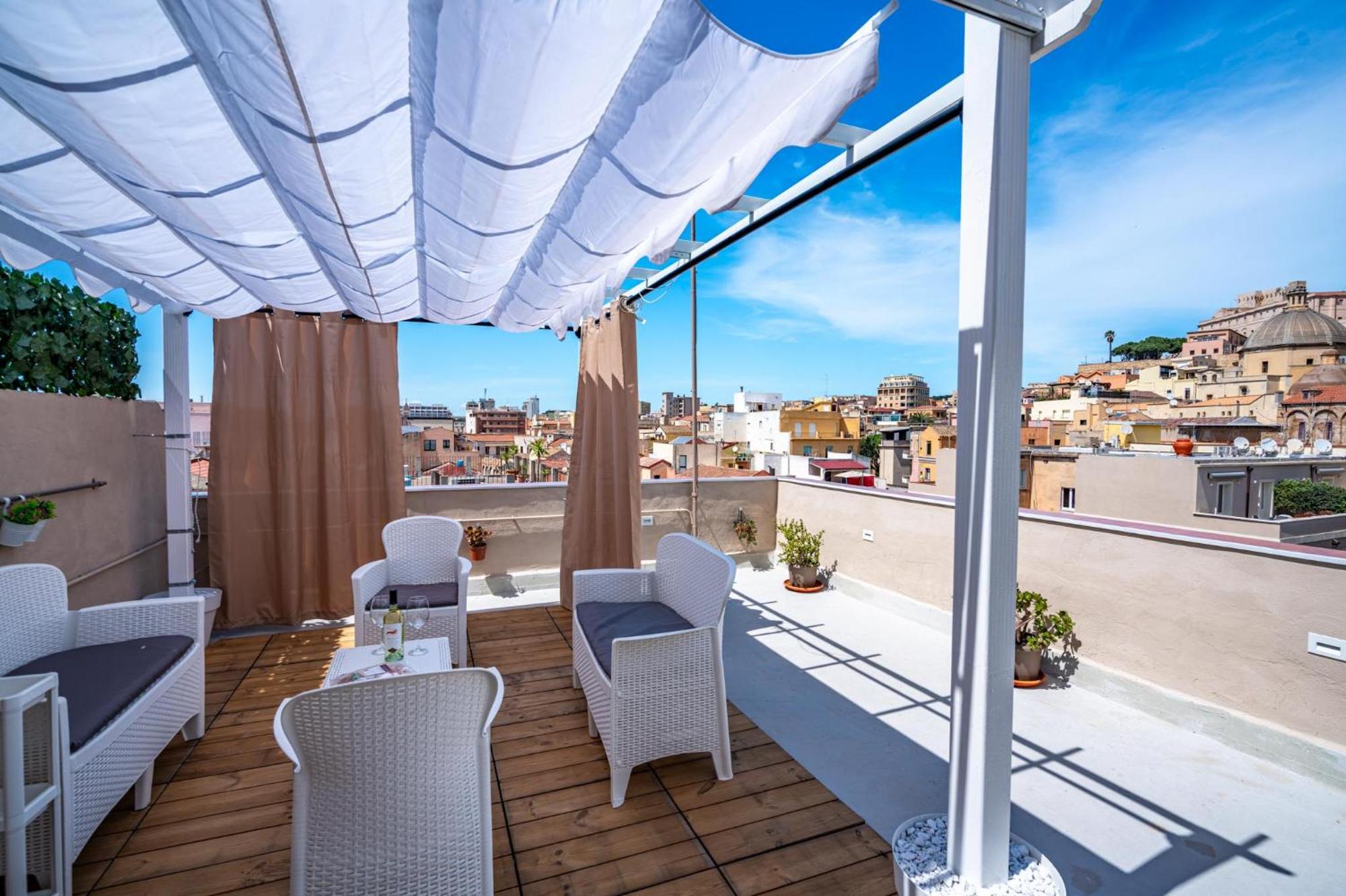 Apartment Panoramic House With Terrace - Marina Cagliari